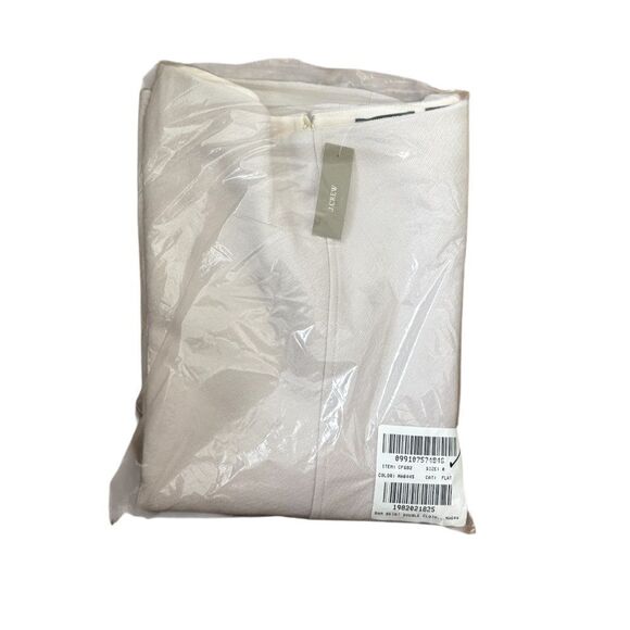 NWT J CREW A-line circle skirt in double-cloth wool blend in Bone - Picture 7 of 9